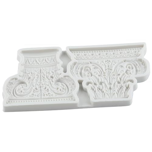 Roman Column Silicone Mold Greek Pillars Cake Decorating Set - Style B