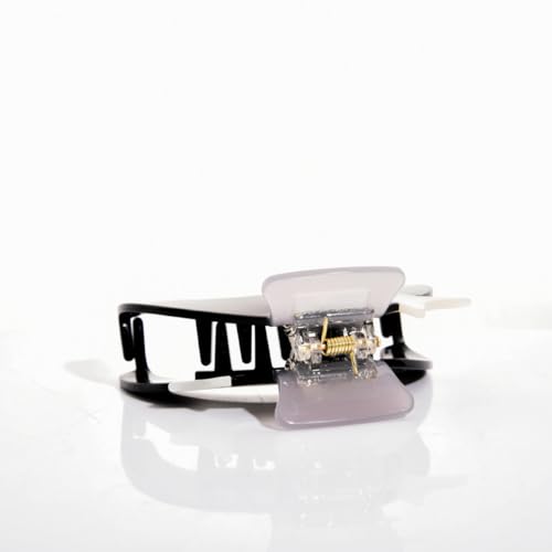 Black Star Moon Hair Clip - Acetate Claw Hair Accessories for Women