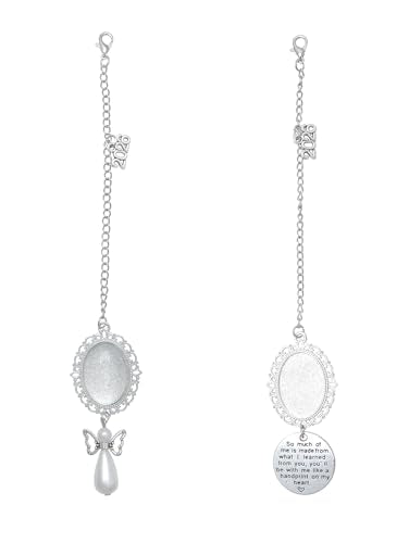 Graduation Photo Tassel Charms Set - Memorial & Cap Decoration, 2 Pieces