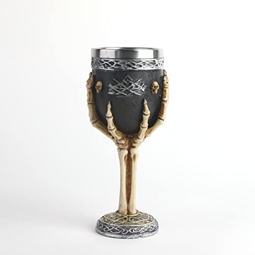 Skull Chalice Wine Goblet 7oz Goblet C Gothic Skeleton Drinking Cup Halloween Decor