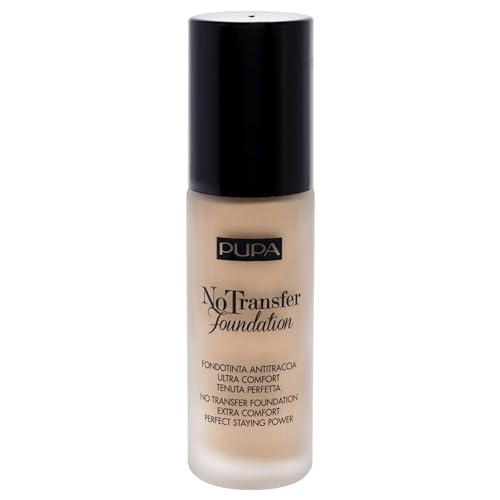 Pupa Milano No Transfer SPF 15 Foundation for Women, No. 02/Light Beige, 1.01 Ounce
