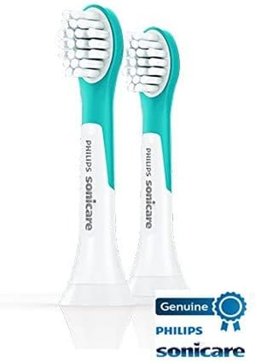Philips Sonic Toothbrush Mini Brush Heads - Replacement Set of 2 for Optimal Oral Care