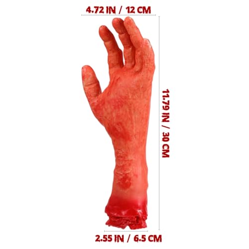 Realistic Bloody Severed Hand Halloween Decorations 2PCS - Creepy Horror Props
