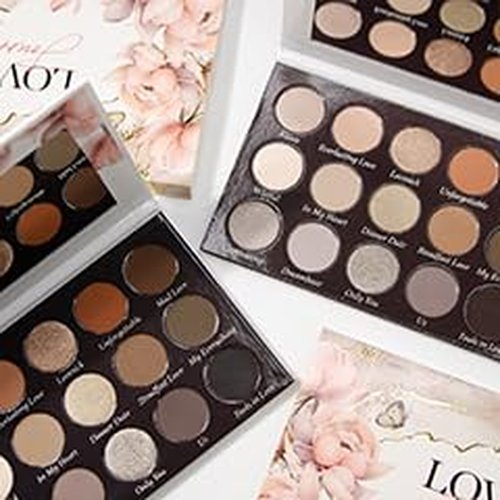 Sydney Grace Love's Journey Eye Shadow Palette - Vibrant Shades for Stunning Looks | Light