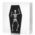 Halloween Metal Coffin Napkin Holder Gothic Table Decor - Coffin Variation