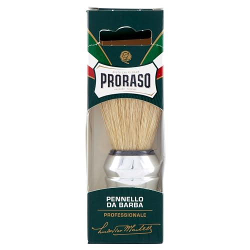 Proraso Shaving Brush with Natural Boar Bristles - Premium Wet Shave Tool
