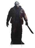 Life Size Horror Cardboard Cutout Halloween Michael Figure Decoration - Red Variation