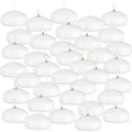 Floating Candle Set 36 White Unscented 3-Inch - Water-Resistant for Weddings & Parties Variation of THIS listing