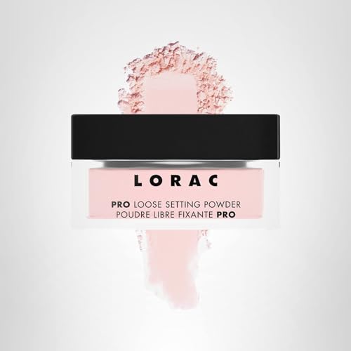 LORAC PRO Loose Setting Powder | Finishing Powder | Soft Rose Pink