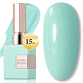 Double Rhythm Light Blue Gel Nail Polish 15ML Soak Off Manicure DIY Salon