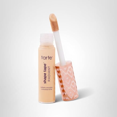 tarte shape tape radiant concealer – Medium-Coverage, Hydrating Finish Under Eye Concealer for Dark Circles, Redness & Discoloration, Vegan, Cruelty-Free, full size, 22N light neutral