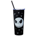 Nightmare Before Christmas 22oz Double Walled Tumbler with Straw - Seriously Spooky