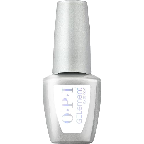OPI GELement LED Gel Nail Polish System with Clear Base & Top Coat - DIY Salon Quality