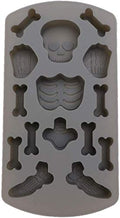 Silicone Skeleton Bone Mould for Halloween Cake Decoration and Ice Cubes