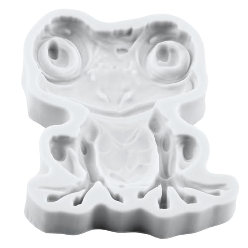 Frog Silicone Mold Toad Fondant Molds Set of 5 - Food-Grade Cake Decorating Tools - Style C