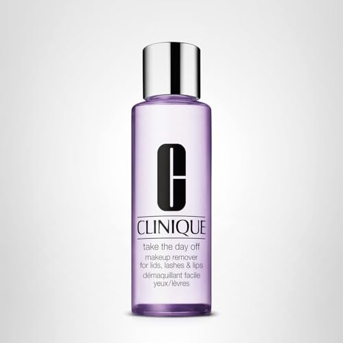 Clinique Take The Day Off Liquid Makeup Remover For Lids, Lashes, + Lips | Eye Makeup Remover | Oil Free + Non-Irritating | For All Skin Types, 6.7 Fl Oz