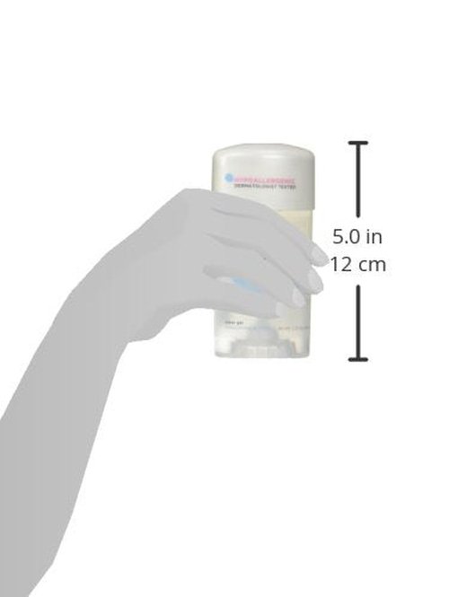 Almay Sensitive skin Clear Gel, Anti-Perspirant & Deodorant, Fragrance Free, 2.25-Ounce Stick (Pack of 6)