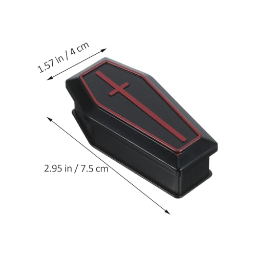 10Pcs Mini Coffin Treat Boxes with Lid Halloween Party Decor & Favors