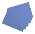 Calicot Placemats Set of 6 - 100% Cotton Washable Bel Air Blue 13x19"