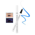 UV Neon Glow Eyeliner Pen - Waterproof Smudge-Proof White Eye Makeup for Rave & Parties