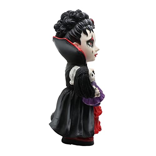 Vampire Gothic Resin Figurine Halloween Decor Collectible Sculpture - Hand Painted