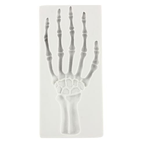 Skeleton Hand Silicone Mold for Cake Decorating Halloween Skeleton Style N