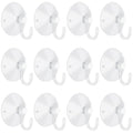 200 Pieces Small Clear Suction Hooks with 1.2 Inch Hooks for Glass Windows Walls Party Decorations - Variation of 200