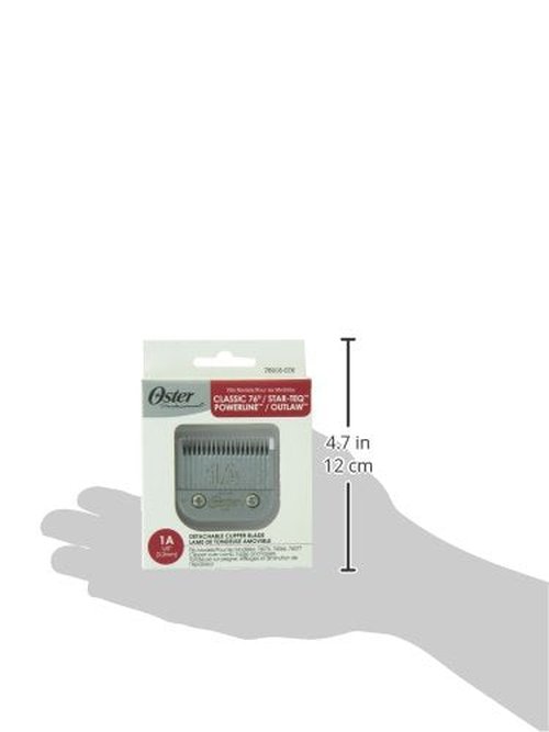 Oster Professional 76918-076 Replacement Blade for Classic 76/Star-Teq/Power-Teq Clippers, Size #1A 1/8" (3.2 mm)