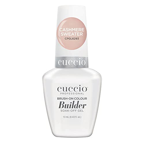 Cuccio Pro Builder Gel Nail Polish - Tan Glow Variation, Self-Leveling, 0.43 oz
