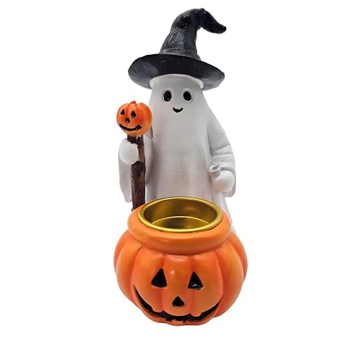 Haruhi Spooky Ghost Statue Figurine Halloween Decor - Ghost Mage Variation