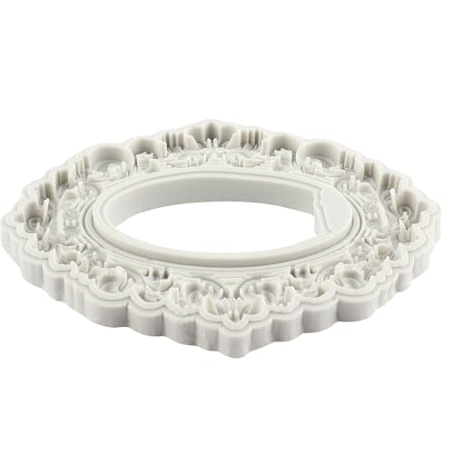 Baroque Photo Frame Silicone Mold for Cake Decorating & Crafts - Style C