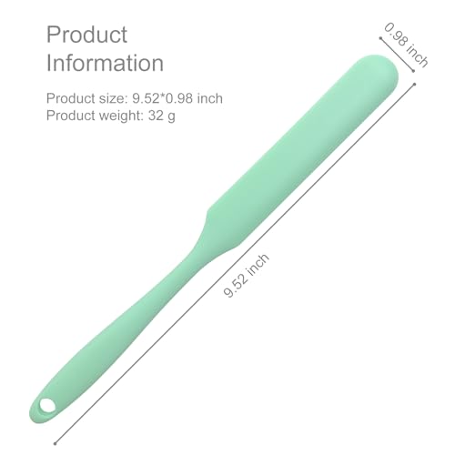 4-Piece Silicone Wax Spatula Set for Hair Removal & Body Use - Reusable & Non-Stick