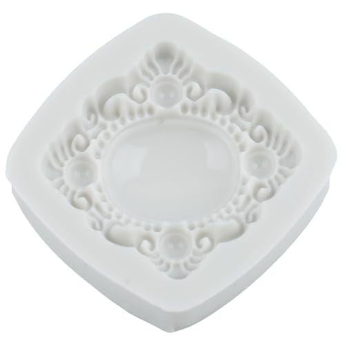 Diamond & Pearl Gem Silicone Mold Set - Style B for Cake Decorating