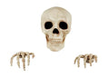 Thru The Wall Skeleton Decoration - Life Size Skull & Hands Halloween Prop