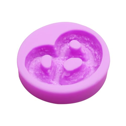 Purple Silicone Cookie Mold Donut Chocolate Cake Decoration - Infovox