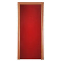 Red Christmas Door Cover 35x79 Inch Winter Holiday Porch Banner for Home & Party Decor