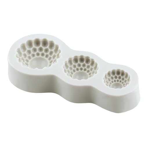 Diamond & Pearl Gem Silicone Mold Set - Style B for Cake Decorating