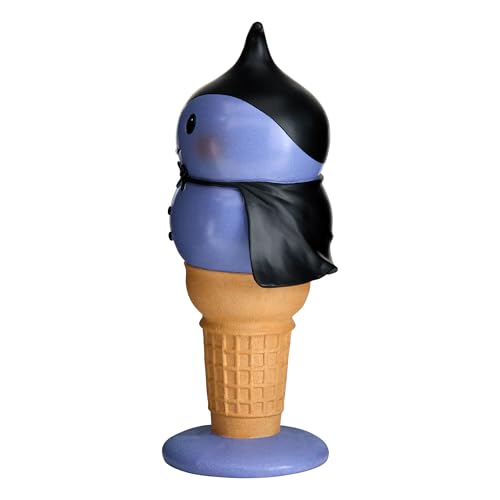 Halloween Dracula I-Scream Cone Tabletop Decoration - Purple, 14 Inch