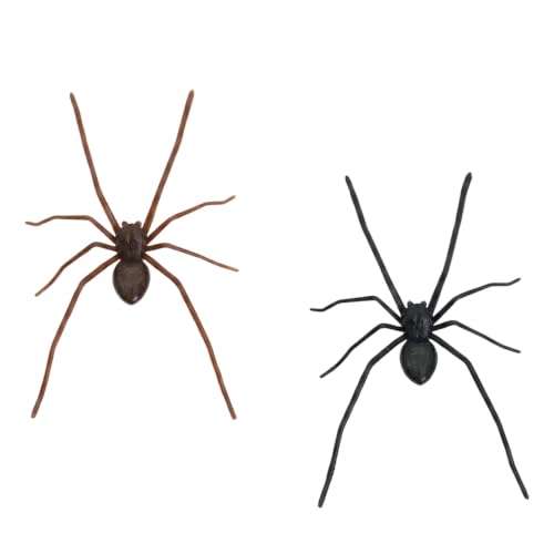 Magnetic Spider Decor - Realistic 3D Fridge Magnet for Halloween & Pranks - 2 Pack
