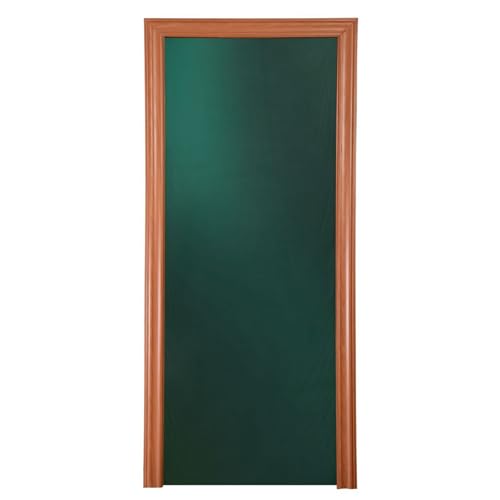 Hunter Green Door Cover - Washable Waterproof Holiday Door Decor, 35 x 79 Inch - Variation of THIS listing