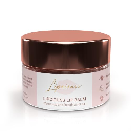 Skiennix Lip Balm - Hydrating Coconut Oil & Beeswax Formula for Overnight Moisture