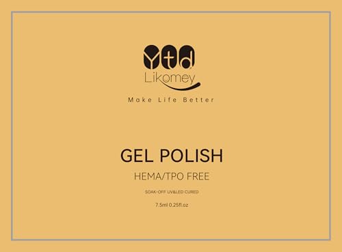 YTD Likomey Cat Eye Gel Nail Polish Set,Fall Winter 8 Colors Crystal Magnetic Glitter with Magnet Stick Kit,Silver Green Blue Black Champagne Gold Brown Plum UV Color Varnish,0.25 Fl Oz 7.5 ml