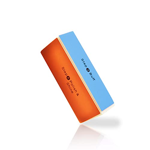 4-Way Shiny Nail Buffer Block - 1 Count Professional Nail Care Tool