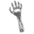 Sarcidery Skeleton Hand Beer Bottle Opener - Silver Gothic Bar Tool
