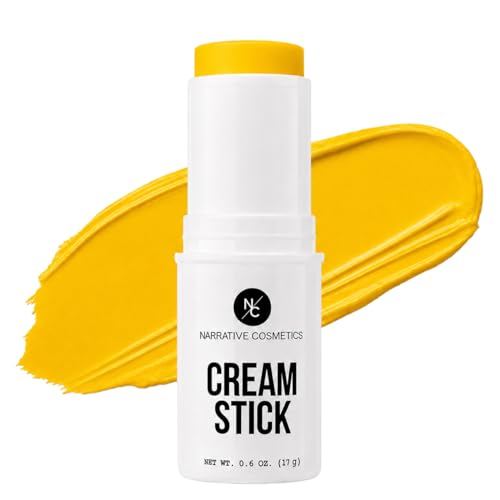 Professional Yellow Cream Stick Face & Body Paint - Full Coverage SFX Makeup
