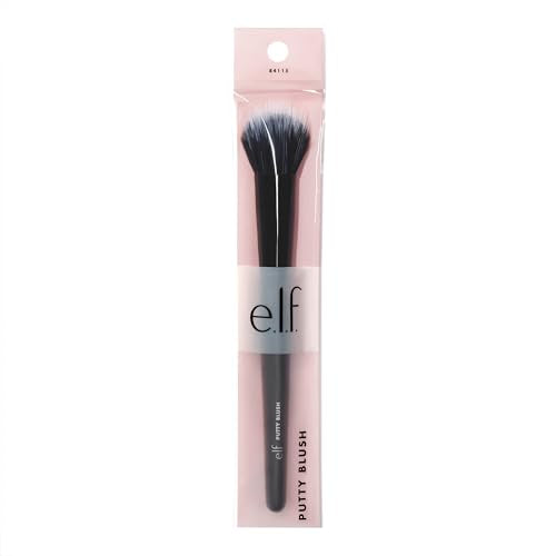 Vegan Synthetic Blush Brush for Cream & Putty Formulas - Airbrush Finish