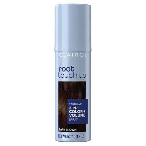 Temporary Hair Color Spray Dark Brown 1.8oz - Instant Gray Root Cover & Volume (Variation of THIS listing)
