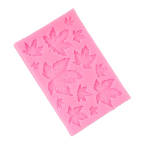 Autumn Maple Leaf Silicone Mold for Cake Decorating - Style D