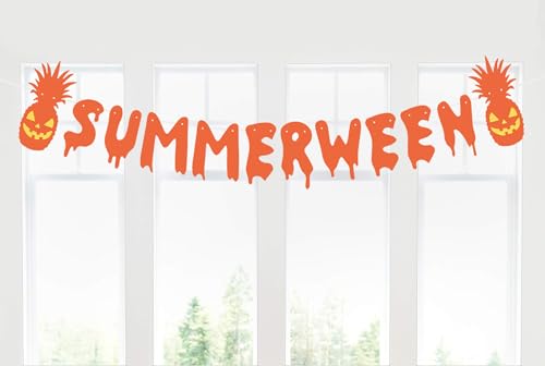 Spooky Summer Party Banner - Halloween & Summer Themed Decorations
