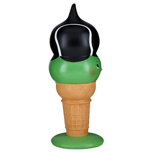 Halloween Frankenstein I-Scream Cone Tabletop Decoration - Orange, 14 Inch
